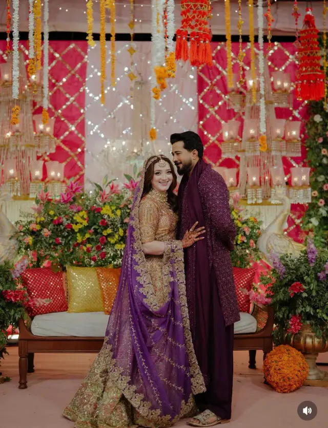 Momina Iqbal MI-01 antique gold wedding dress