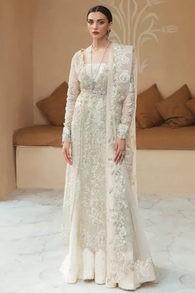Anya Soraya-inspired Pakistani formal, full front view