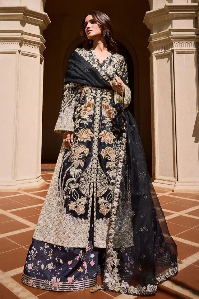 Stella Soraya-inspired Pakistani formal, full front view