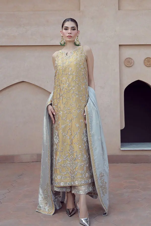 Aakifah designer-inspired formal dress, full-length primary view
