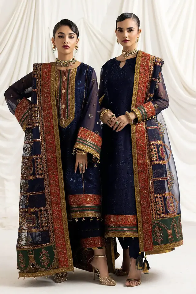 Mehlika C Blue full-length primary view