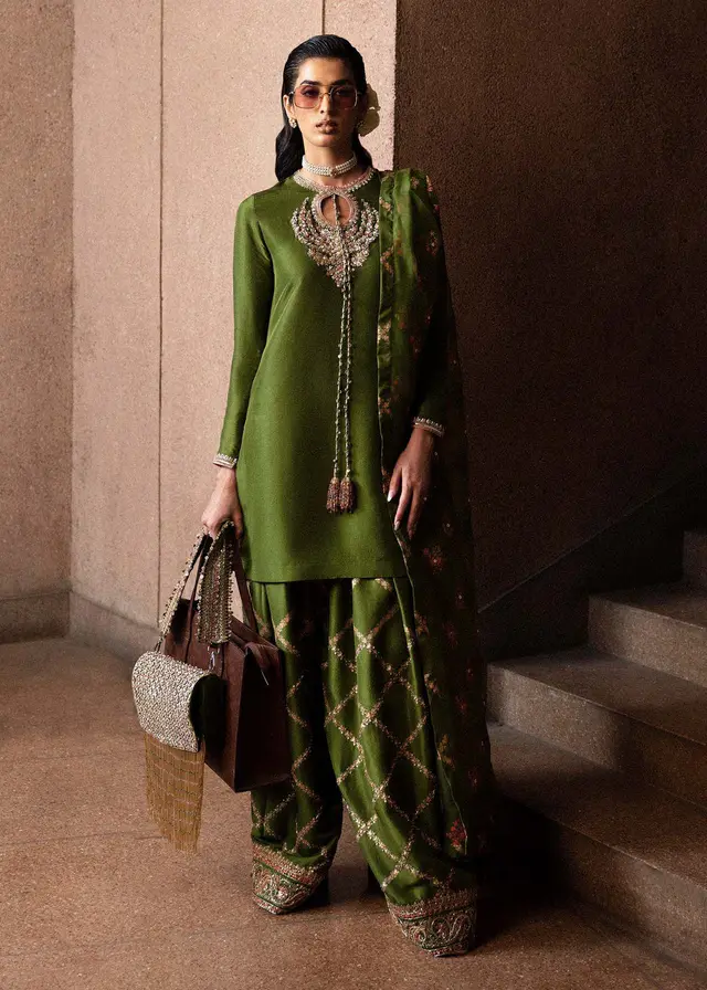 Celeine designer-inspired formal dress, full-length primary view