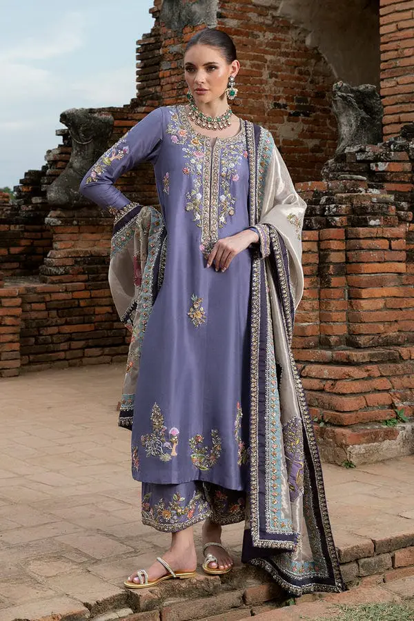 Elia designer-inspired formal dress, full-length primary view