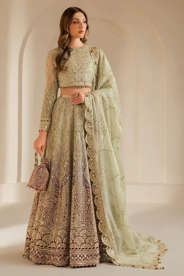 EMBROIDERED CHIFFON WF'25-09 full-length primary view