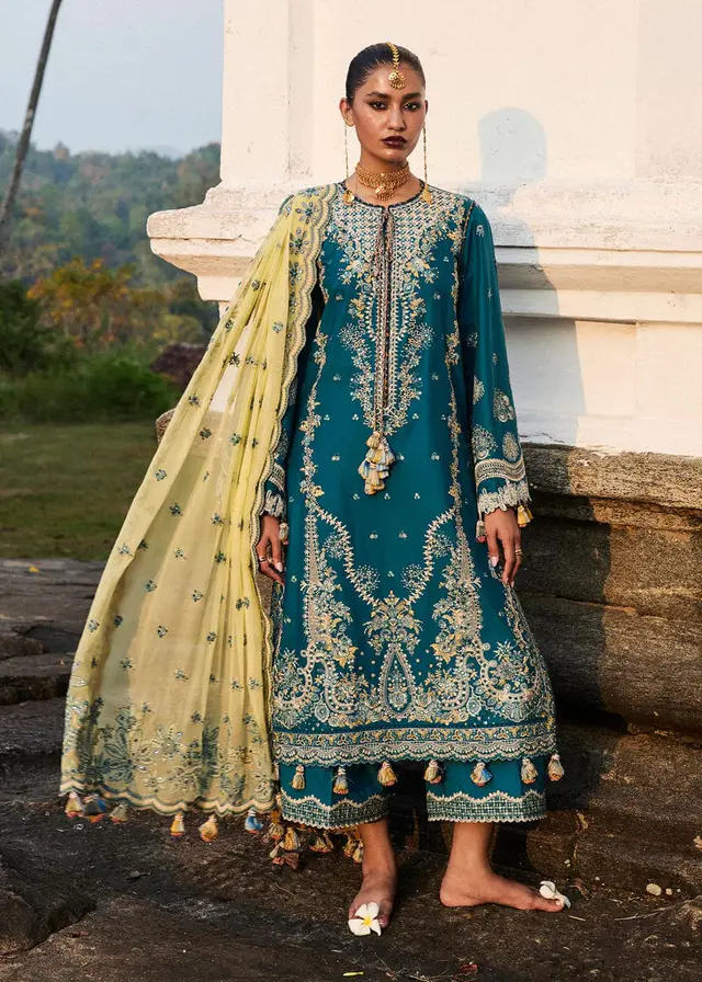Eupic luxury lawn full-length primary view