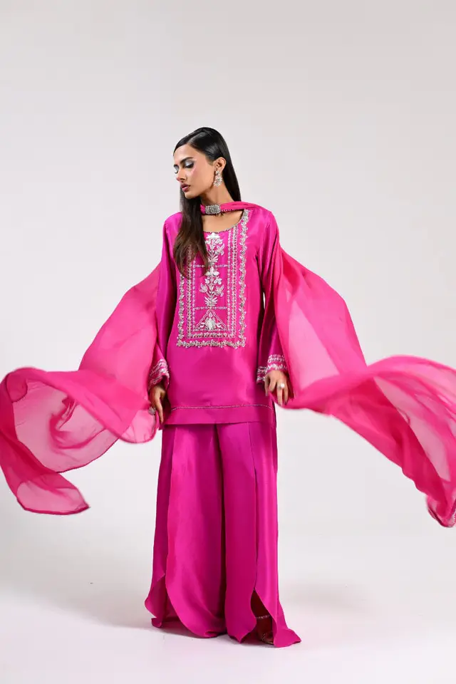 Fuchsia Flame full-length primary view