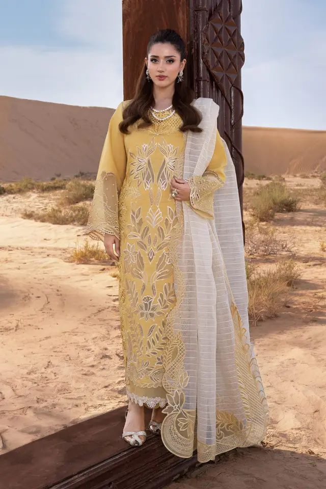 Hoorain luxury lawn full-length primary view