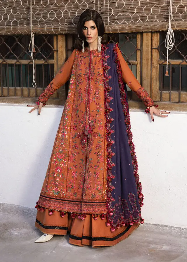 Kamal luxury lawn full-length primary view
