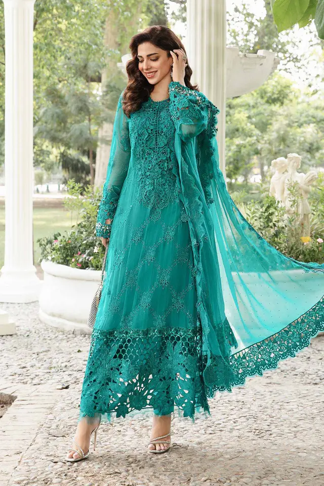 Teal full-length primary view