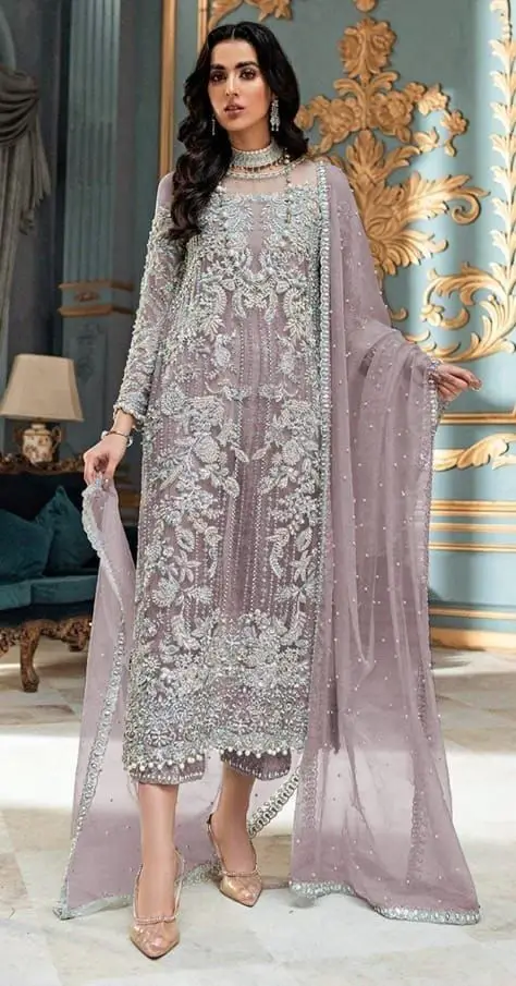 Mushq ADELA Mauve full-length primary view