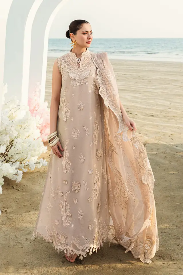 Sophia luxury lawn full-length primary view
