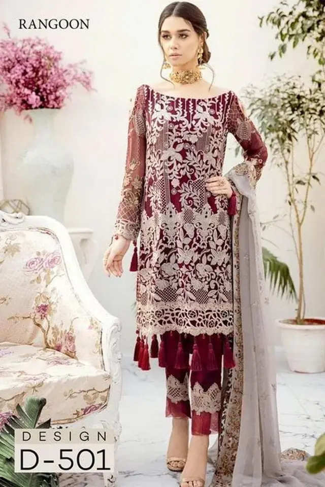 Rangoon chiffon collection full-length primary view