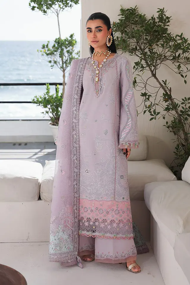 Rehma luxury lawn full-length primary view