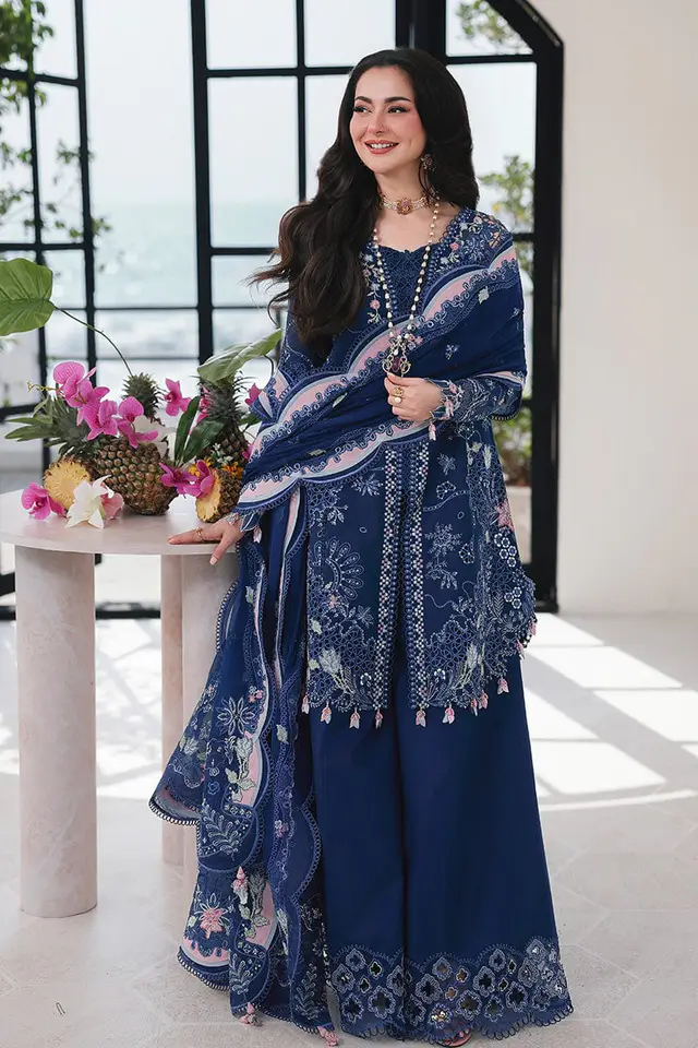 Esma luxury lawn full-length primary view