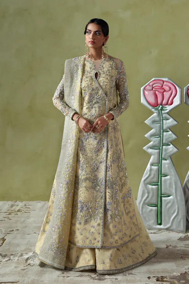 Liora Soraya-inspired Pakistani formal, full front view