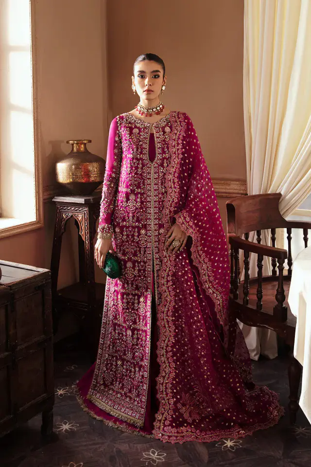 Raizel Soraya-inspired Pakistani formal, full front view