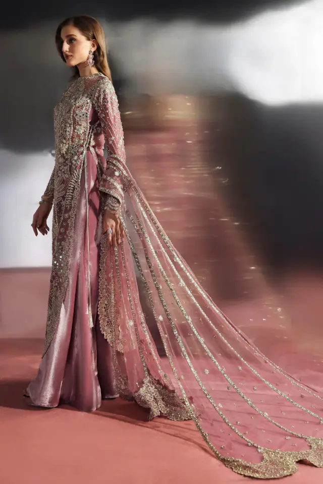 Velisse Soraya-inspired Pakistani formal, full front view