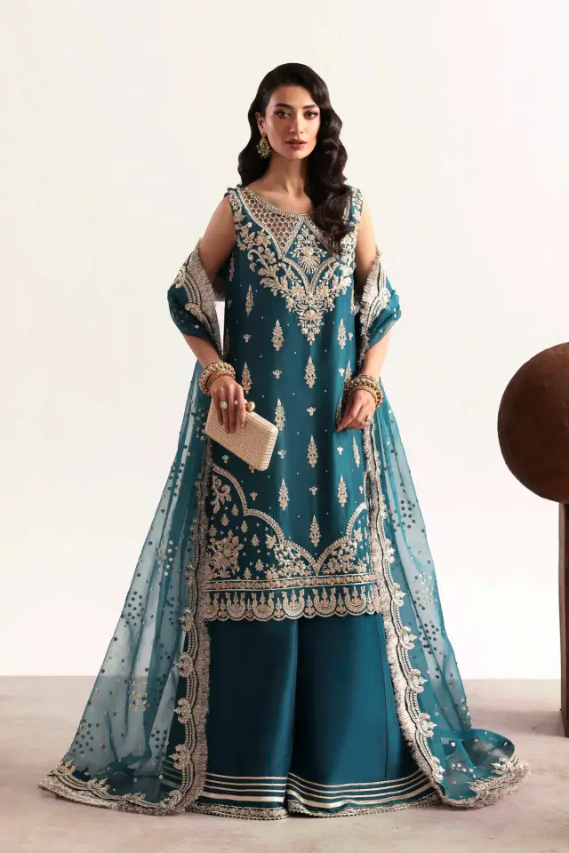 Teal full-length primary view