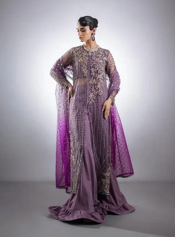 Zainab Chottani Mauve dreams full-length primary view