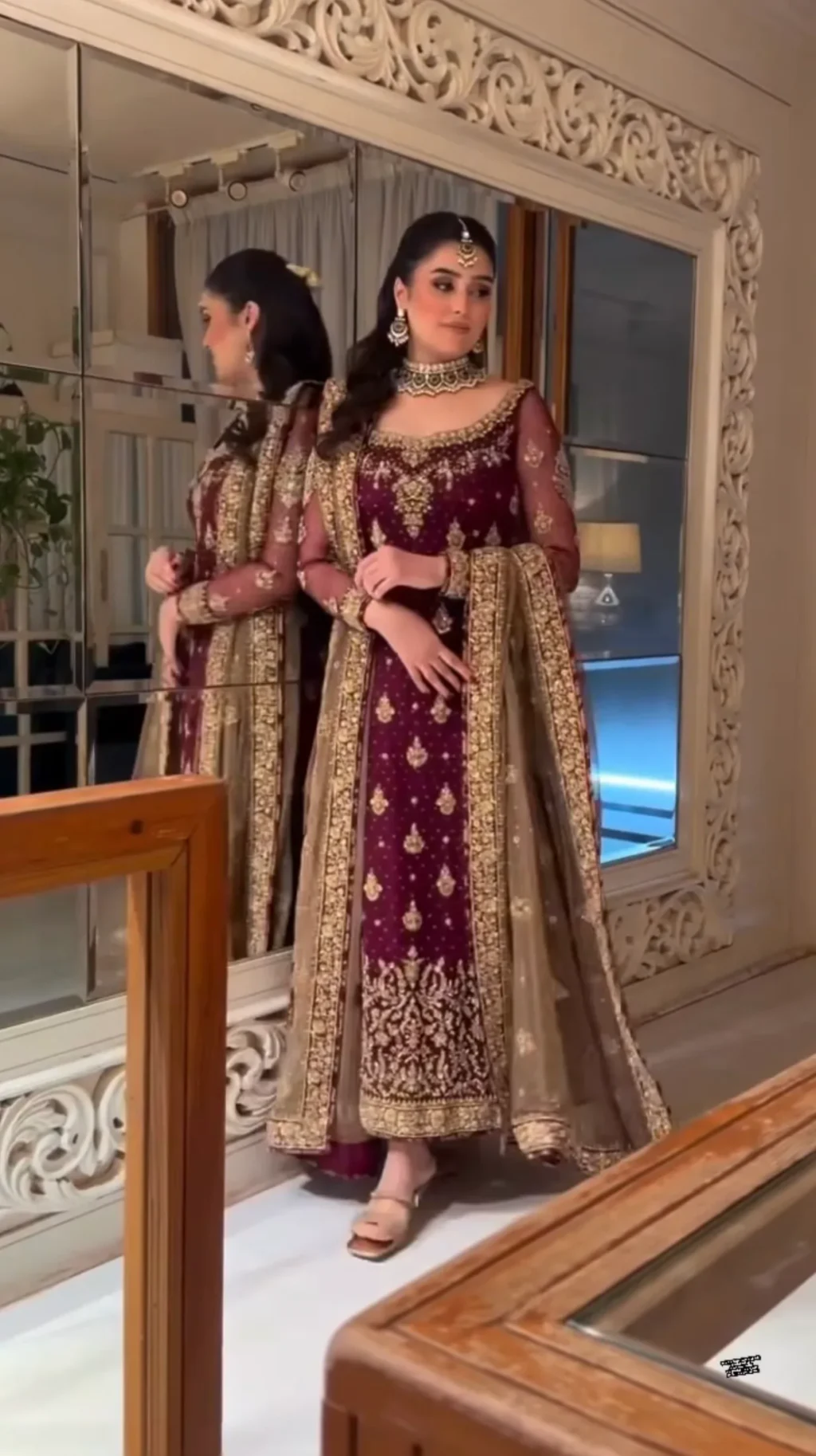 Haris Shakeel - Tehreem - full outfit view