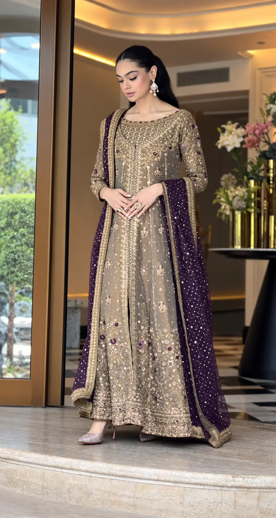 Haris Shakeel - Aroha - full outfit view