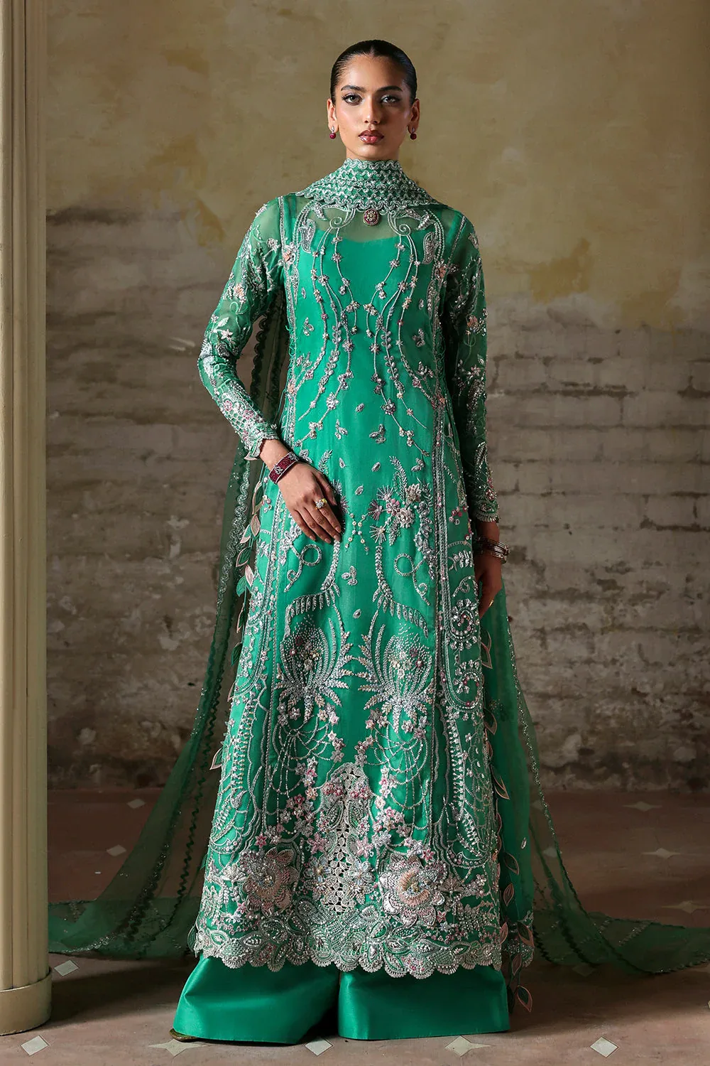 Soraya – Maristella Soraya-inspired Pakistani formal, full front view