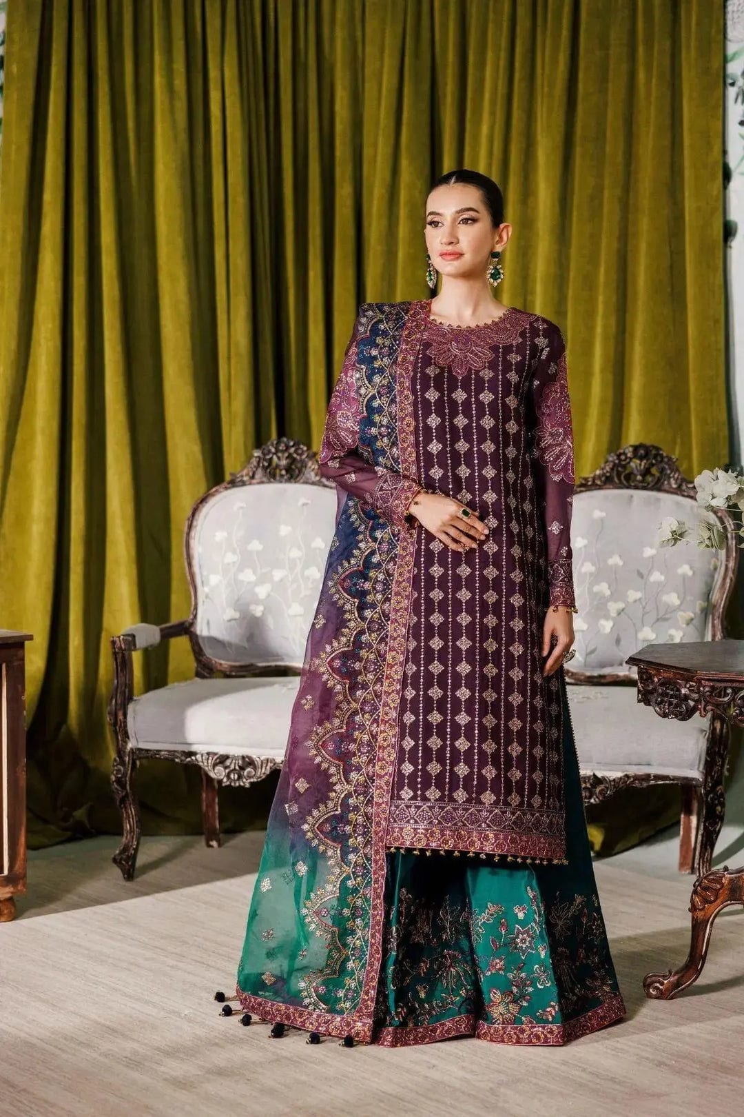AF-CH-2173-Nagar B Magenta full-length primary view
