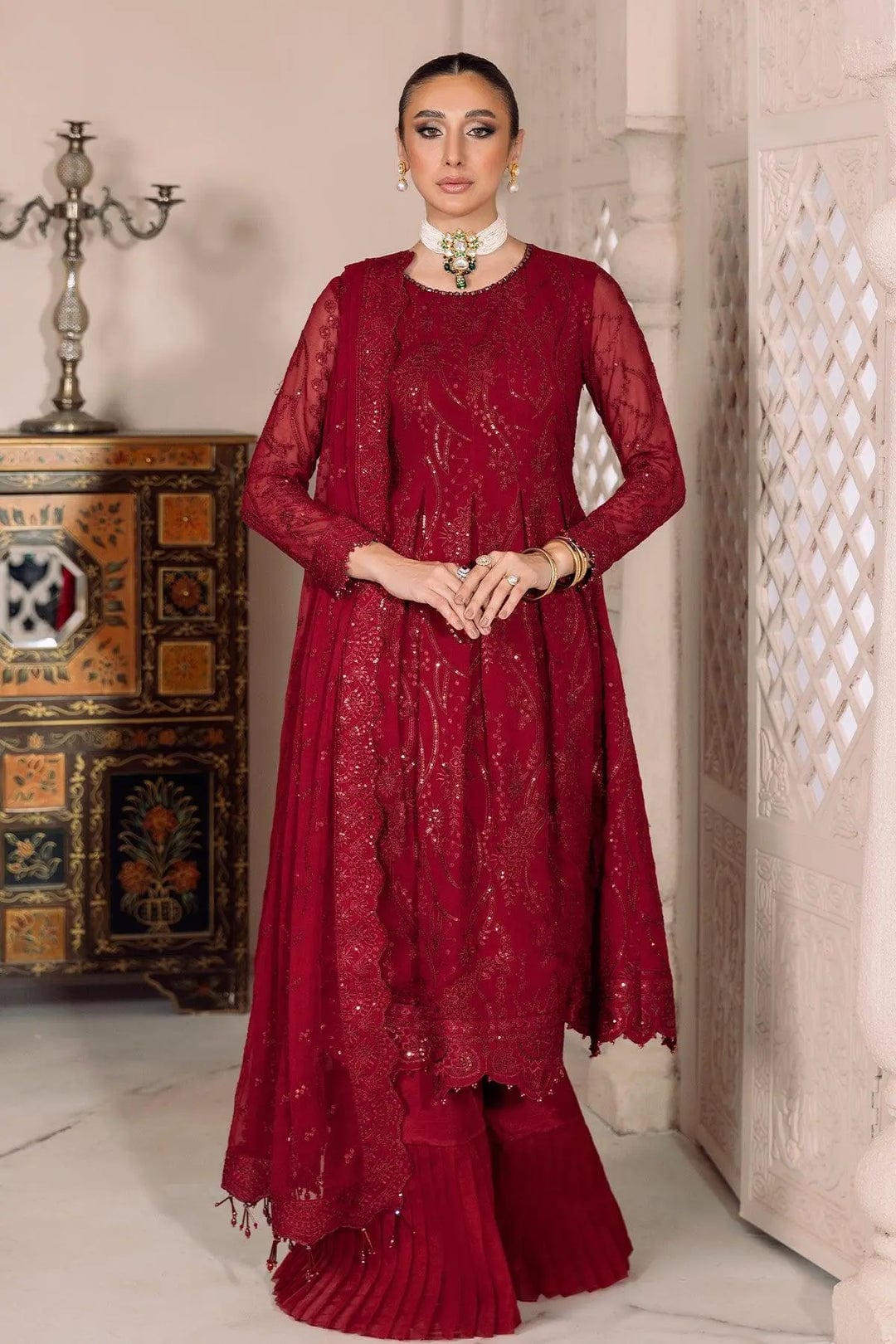 AF-DUA-3006-Sylvi Red full-length primary view