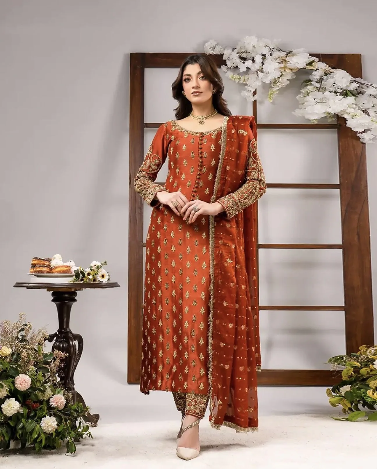 Ahmad Sultan – Tangerine – full outfit view