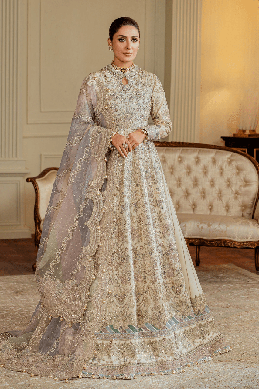 Baroque EMBROIDERED NET full-length primary view