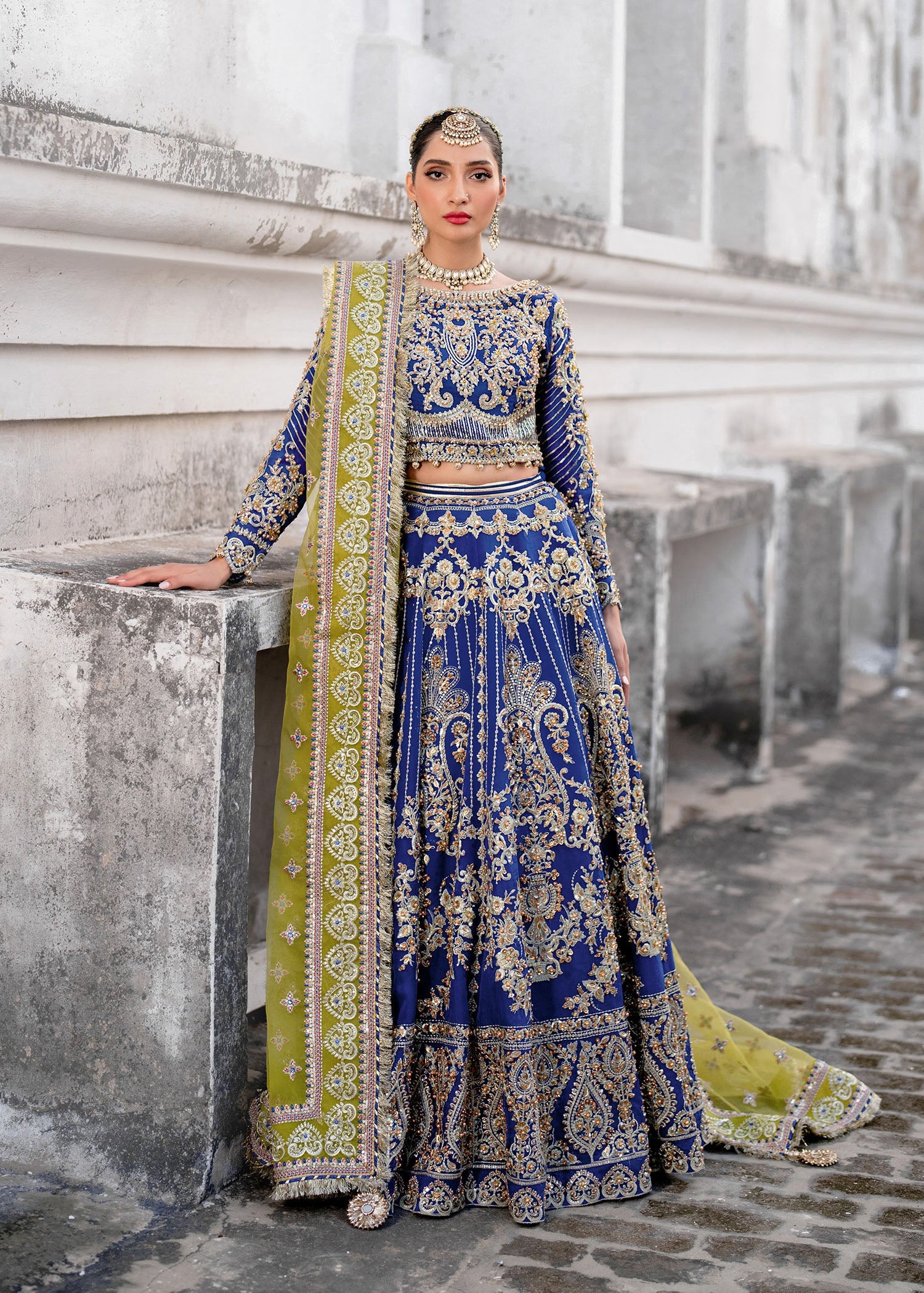 Zaira Shehnai bridal dress — photograph 1