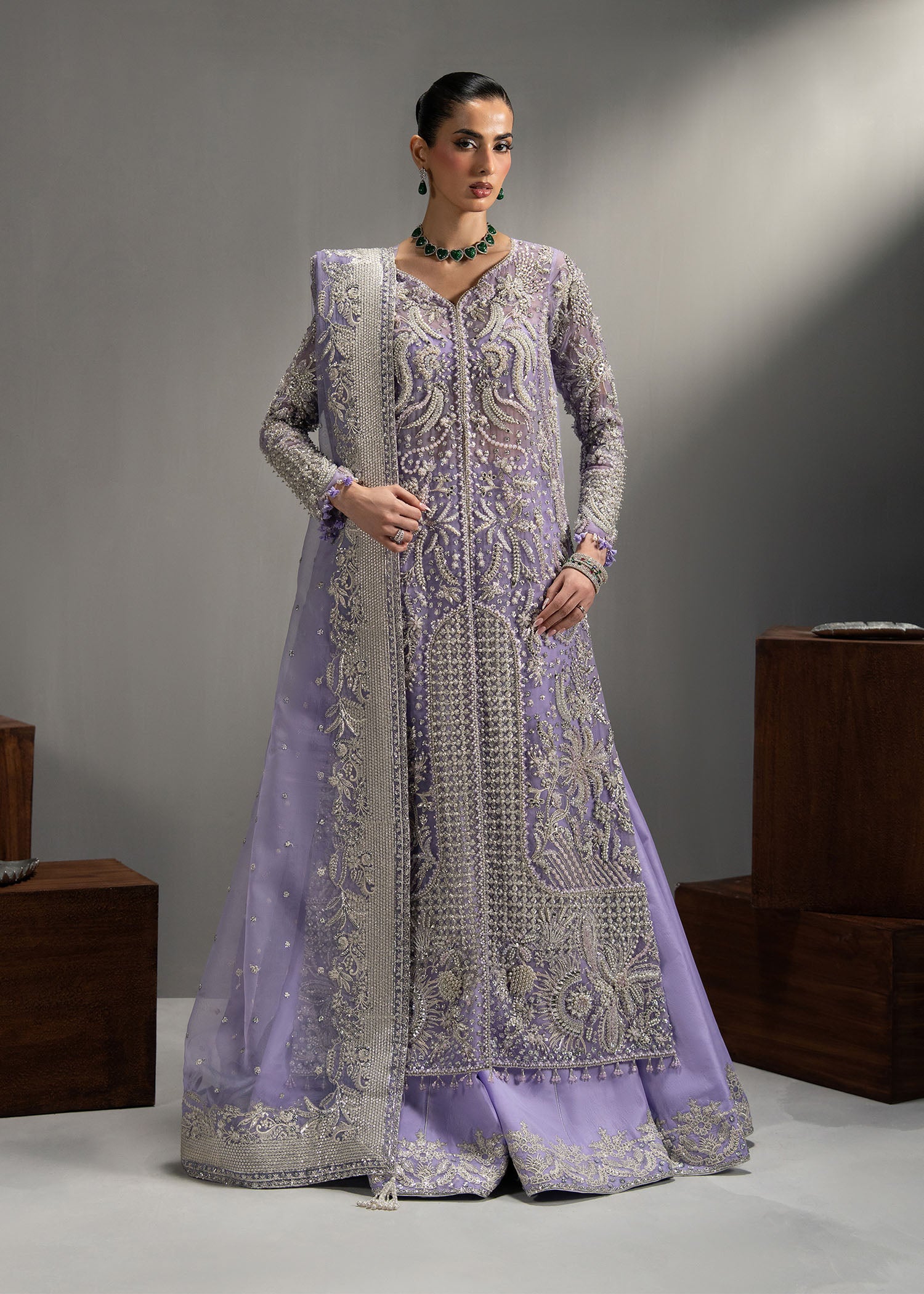 Sorelle lavender original formal dress — photograph 1