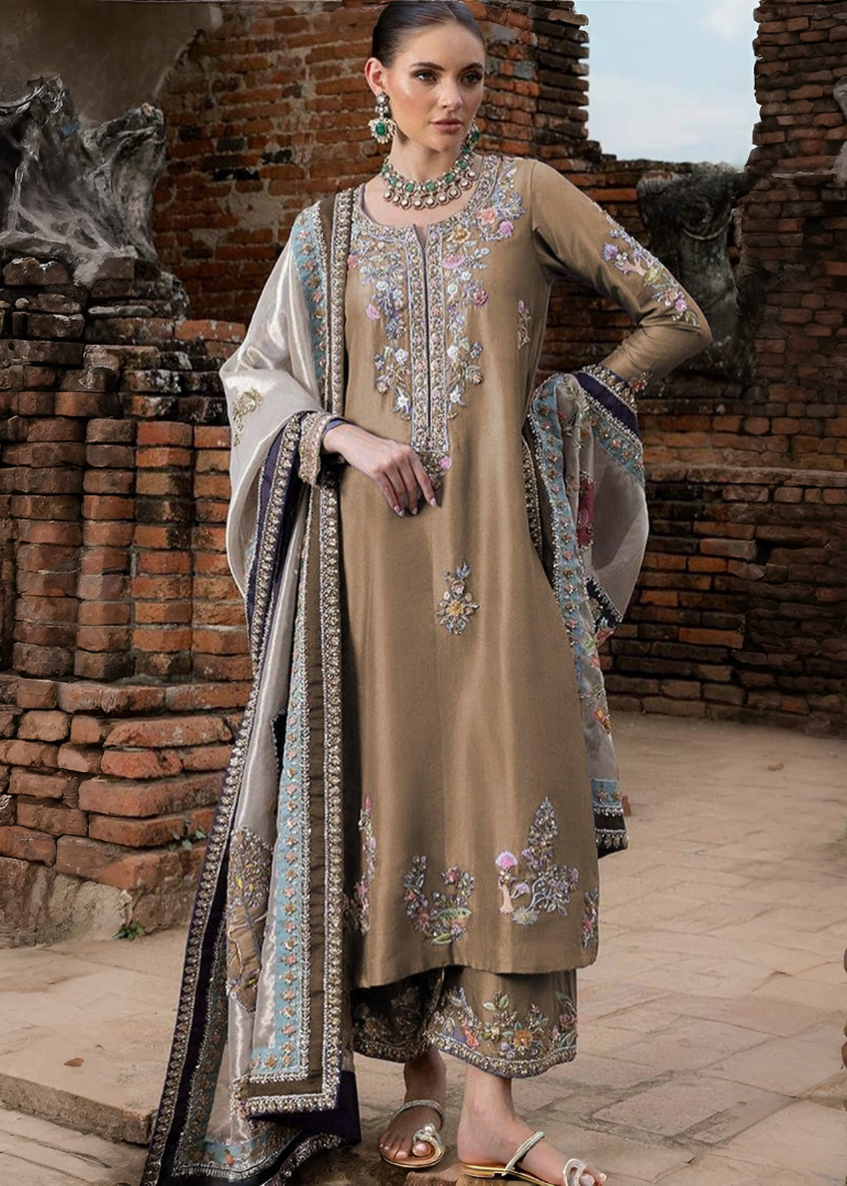 Elia - Beige Gold full-length primary view