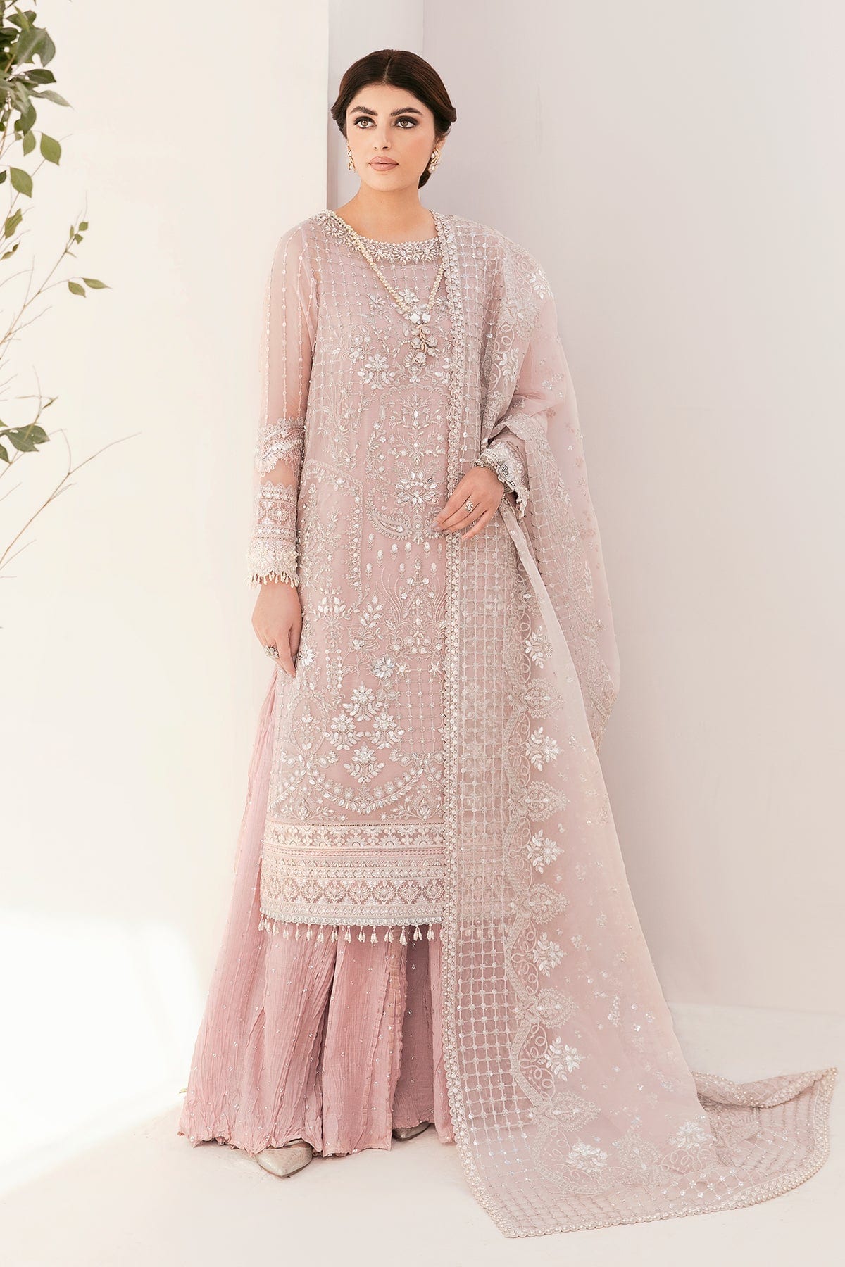 EMBROIDERED CHIFFON CH11-05 full-length primary view