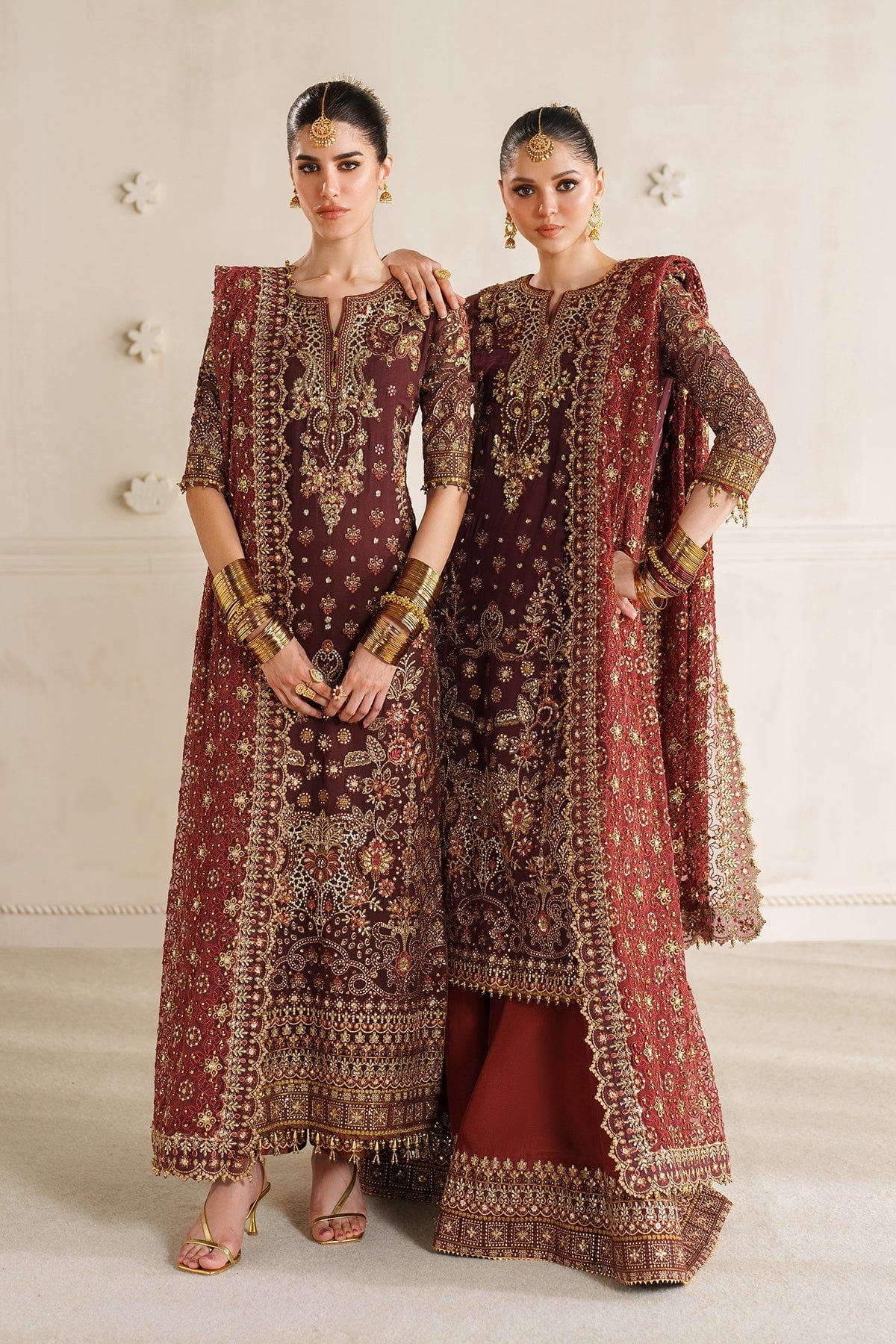 EMBROIDERED CHIFFON CH14-07 full-length primary view