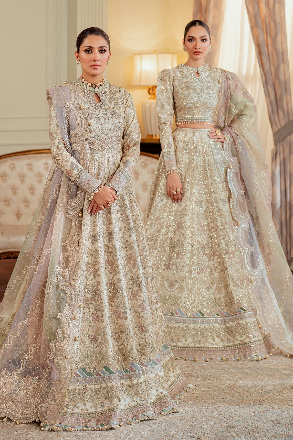 EMBROIDERED NET CH13-06 full-length primary view