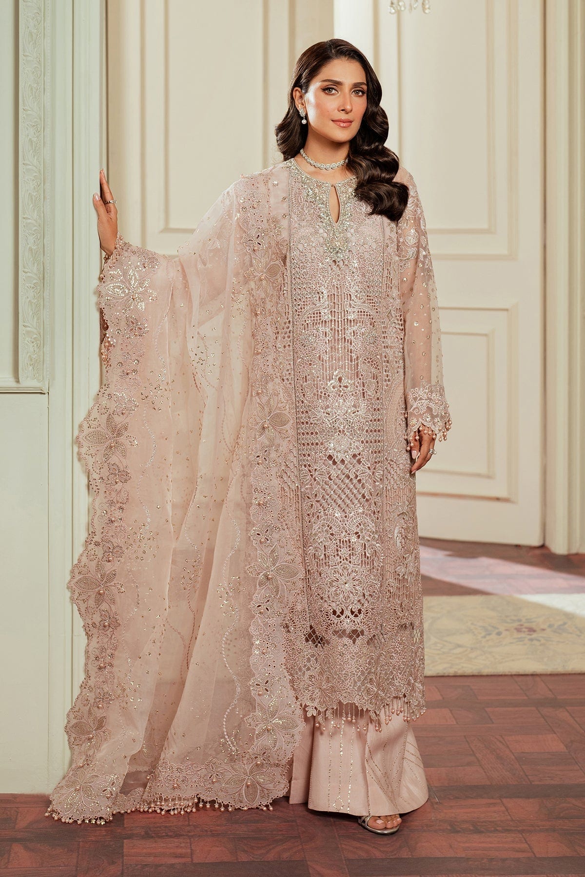 EMBROIDERED ORGANZA CH13-04 full-length primary view