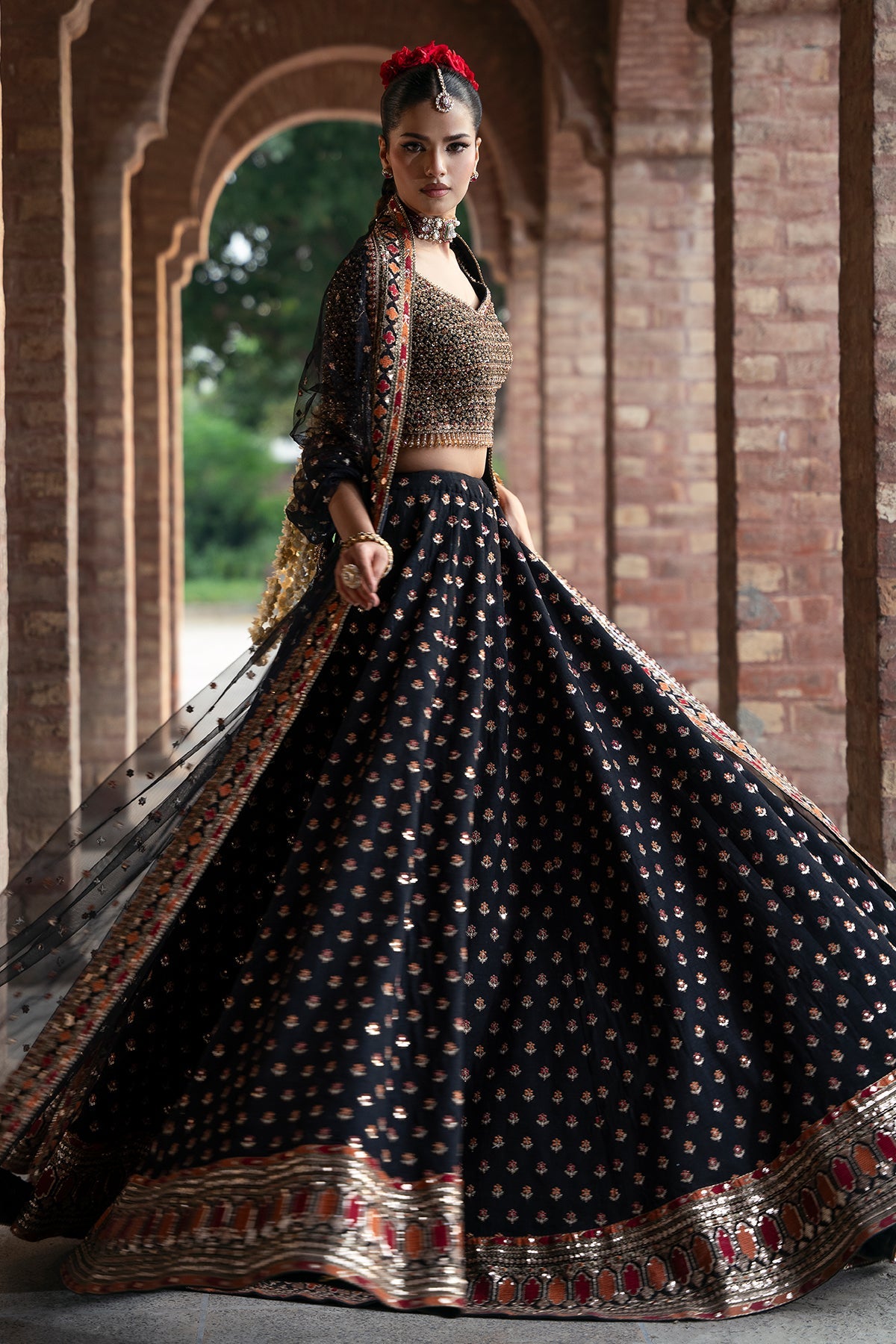 Fizza designer-inspired formal dress, full-length primary view