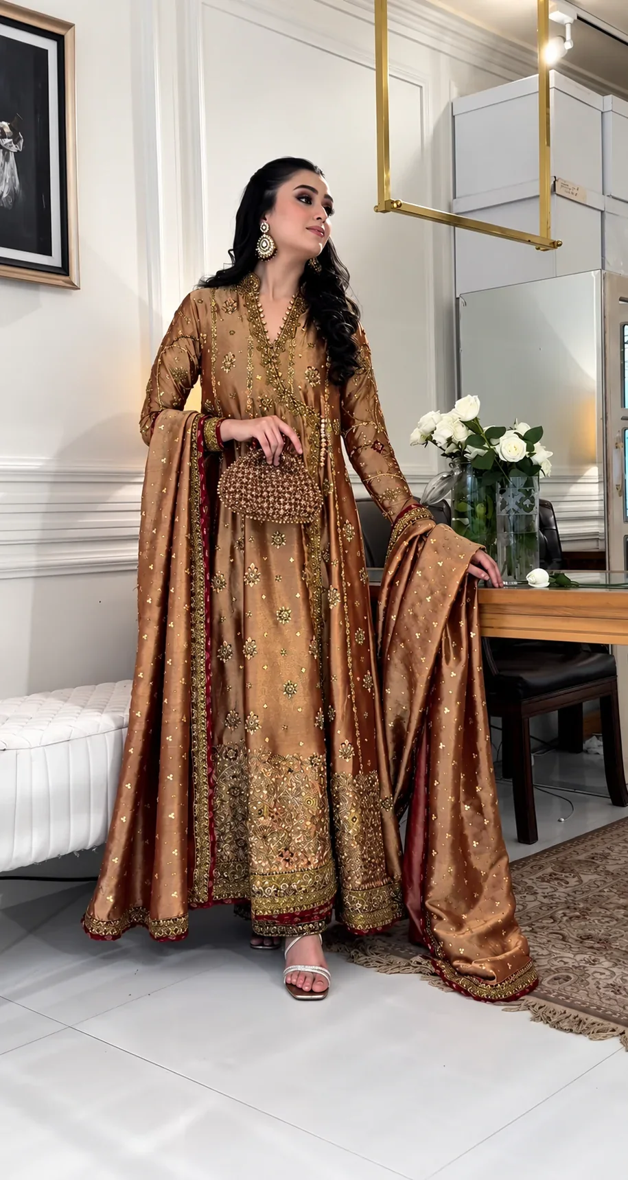 Haris Shakeel - Aswad - full outfit view