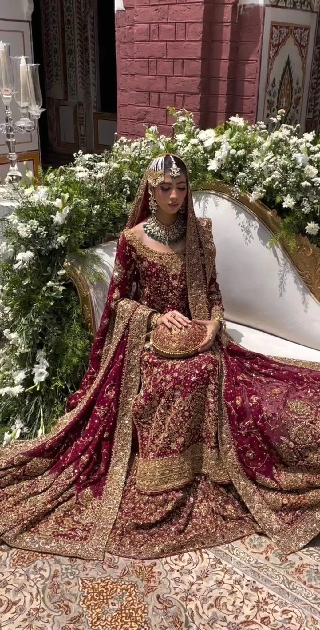 Haris Shakeel - Ishq Series Bridal Style - full outfit view