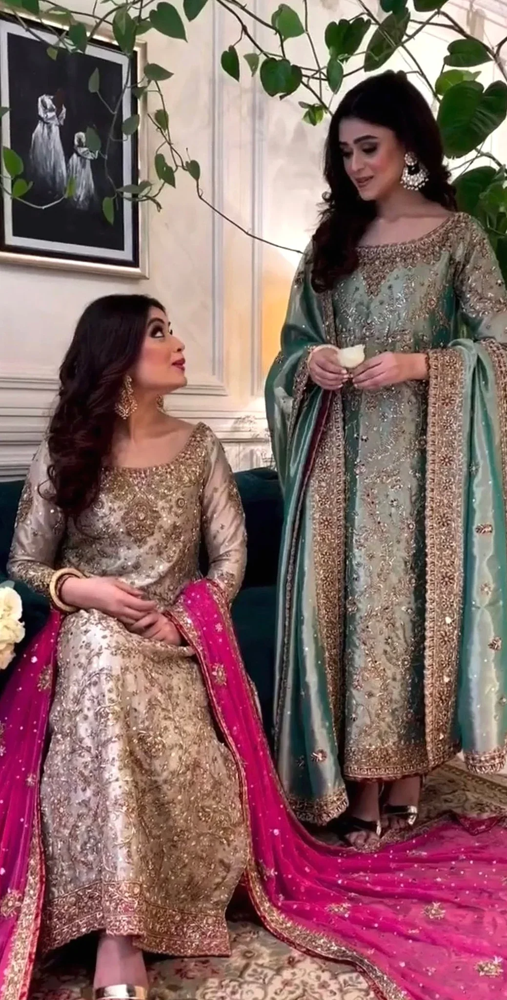 Haris Shakeel - Lama series - full outfit view