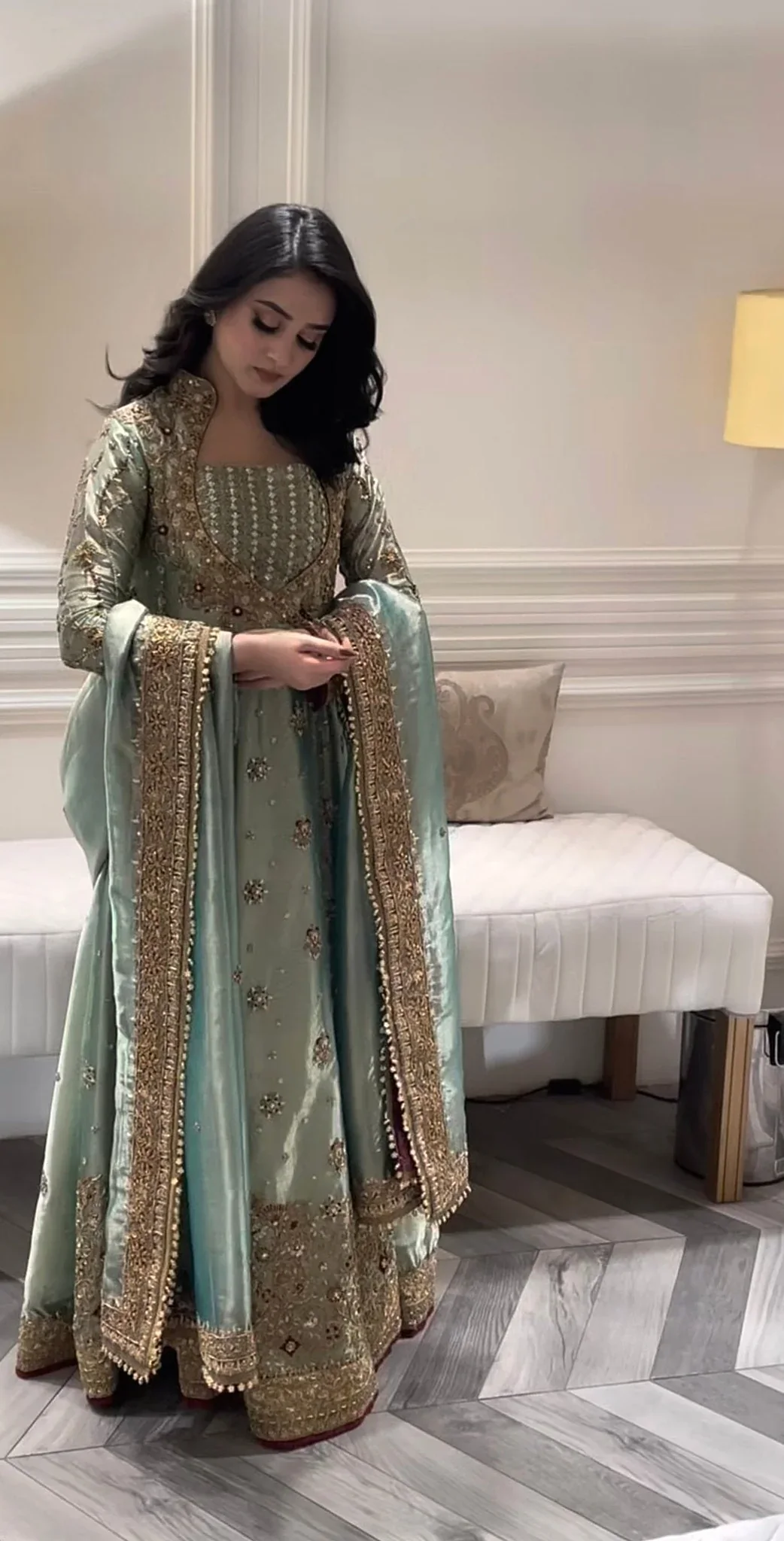 Haris Shakeel - Urooj - full outfit view