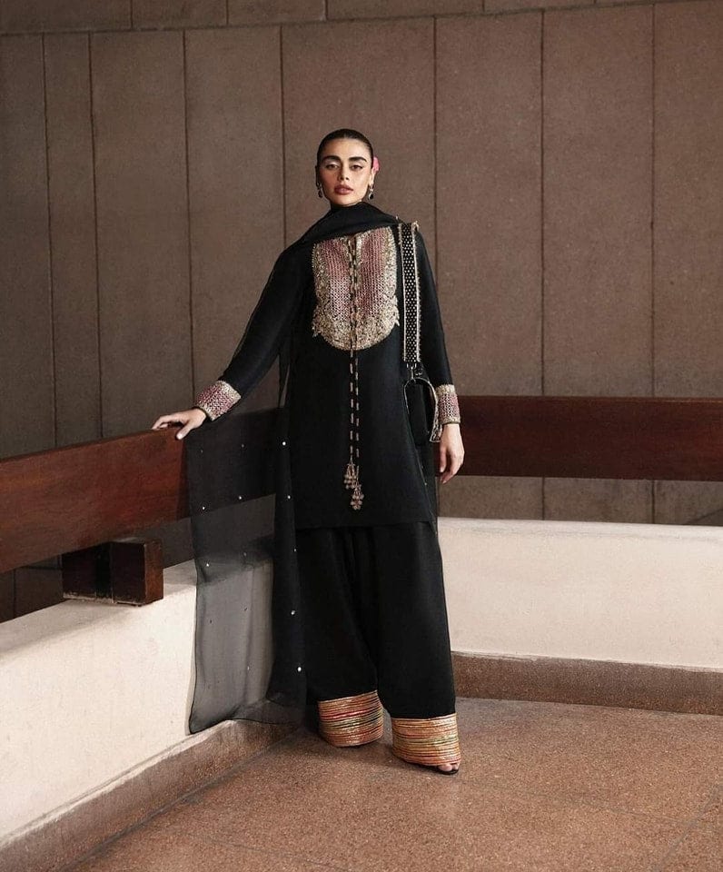 Hussain Rehar - Black full-length primary view