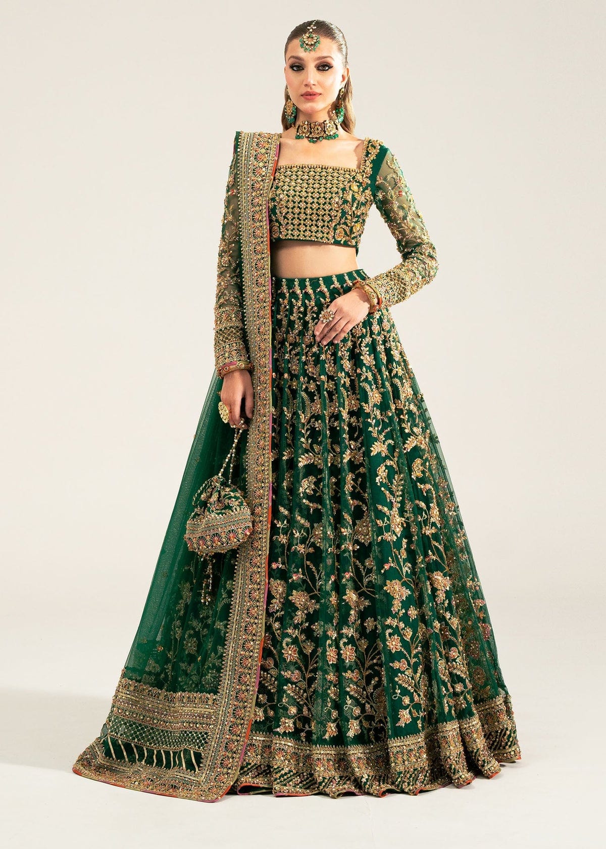 Kanwal Malik Sukhan Bridal full-length primary view