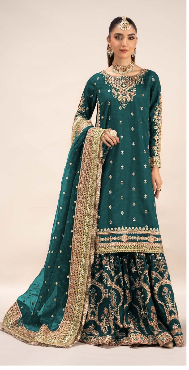 Maria B asmia green full-length primary view