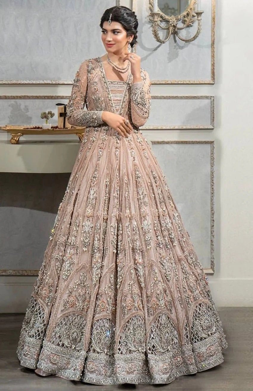Maria B Embroidered- EX142 Estelle full-length primary view