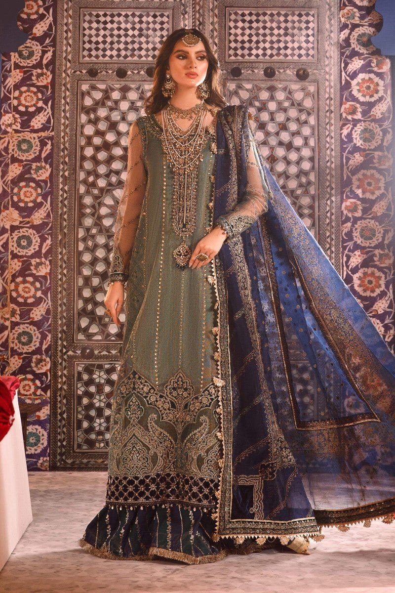 Maria B Embroidered - Peacock Shades full-length primary view