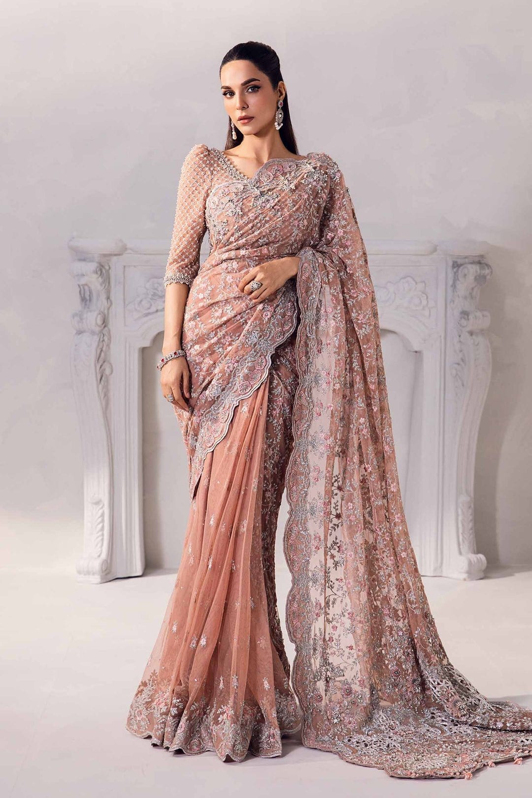 Maria B Embroidered - SOLANA full-length primary view