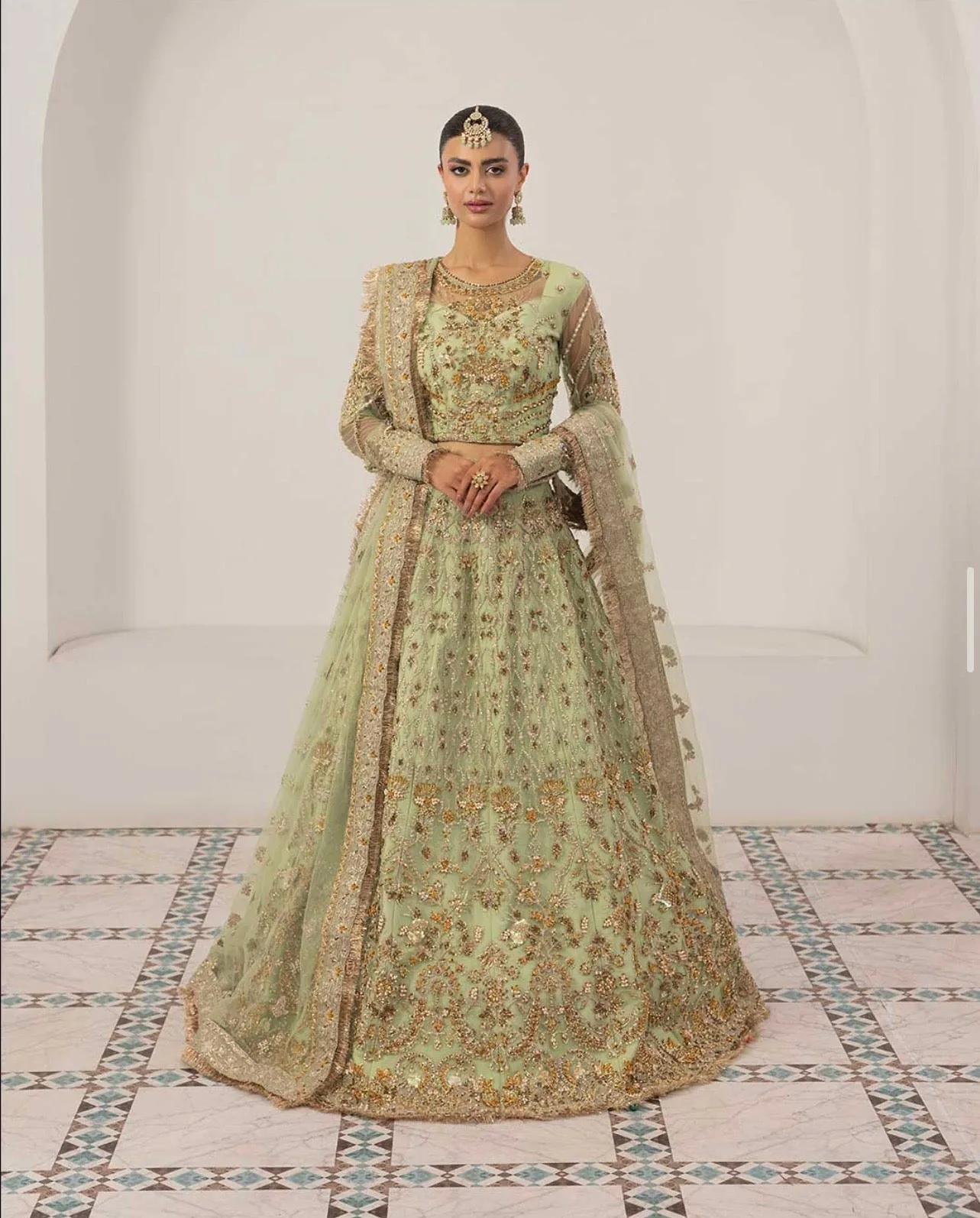 Mirha Imran – Pistaara – full outfit view