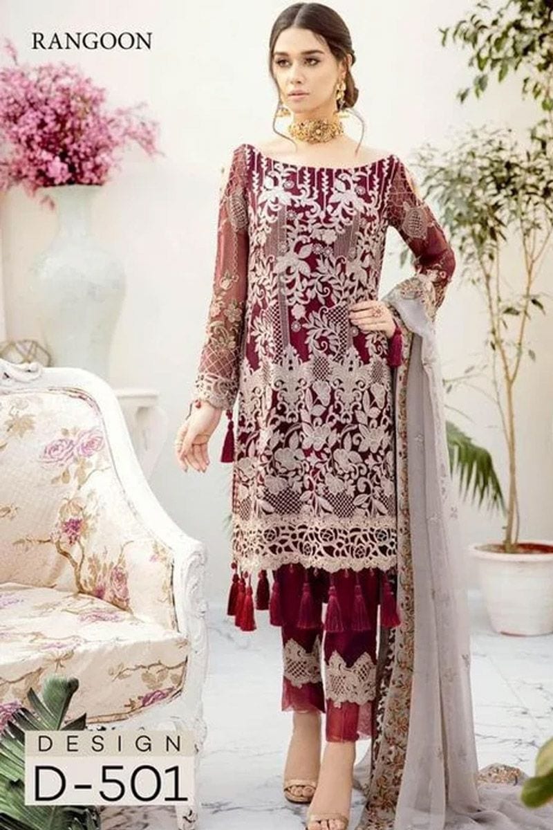 Rangoon chiffon collection full-length primary view